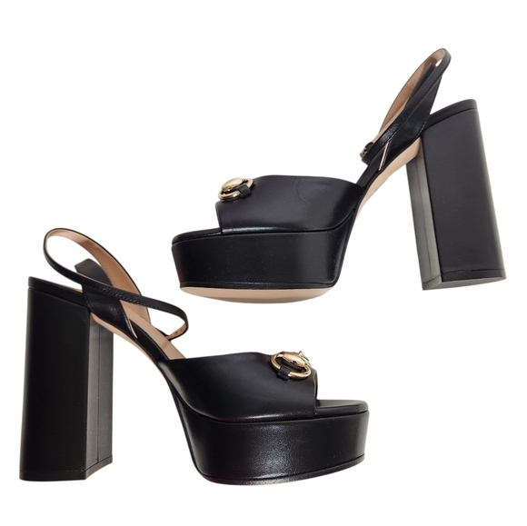 GUCCI Horsebit Malaga Platform Sandal - Picture 11 of 16